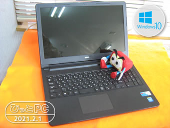 DELL inspiron 3551の写真